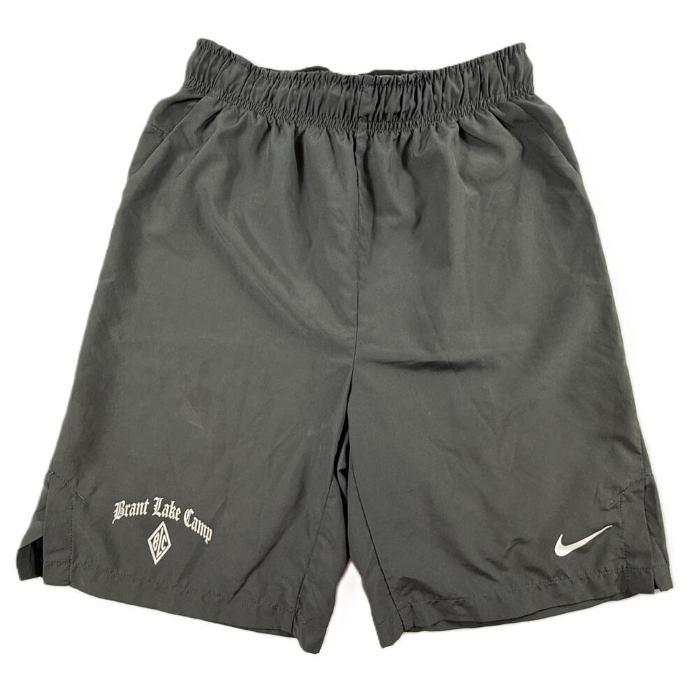 Nike Dri-FIT Flex Woven Shorts – Anthracite w/ Brant Lake Camp Logo